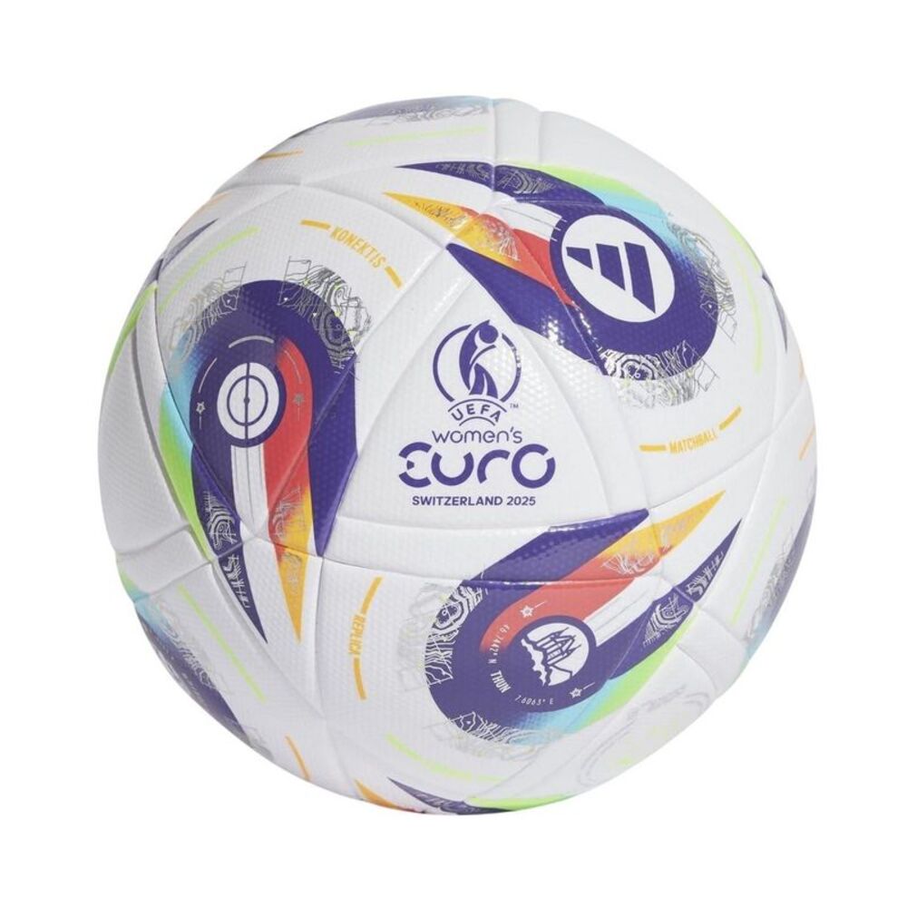 Adidas UEFA Europa League Soccer Ball / White/Purple